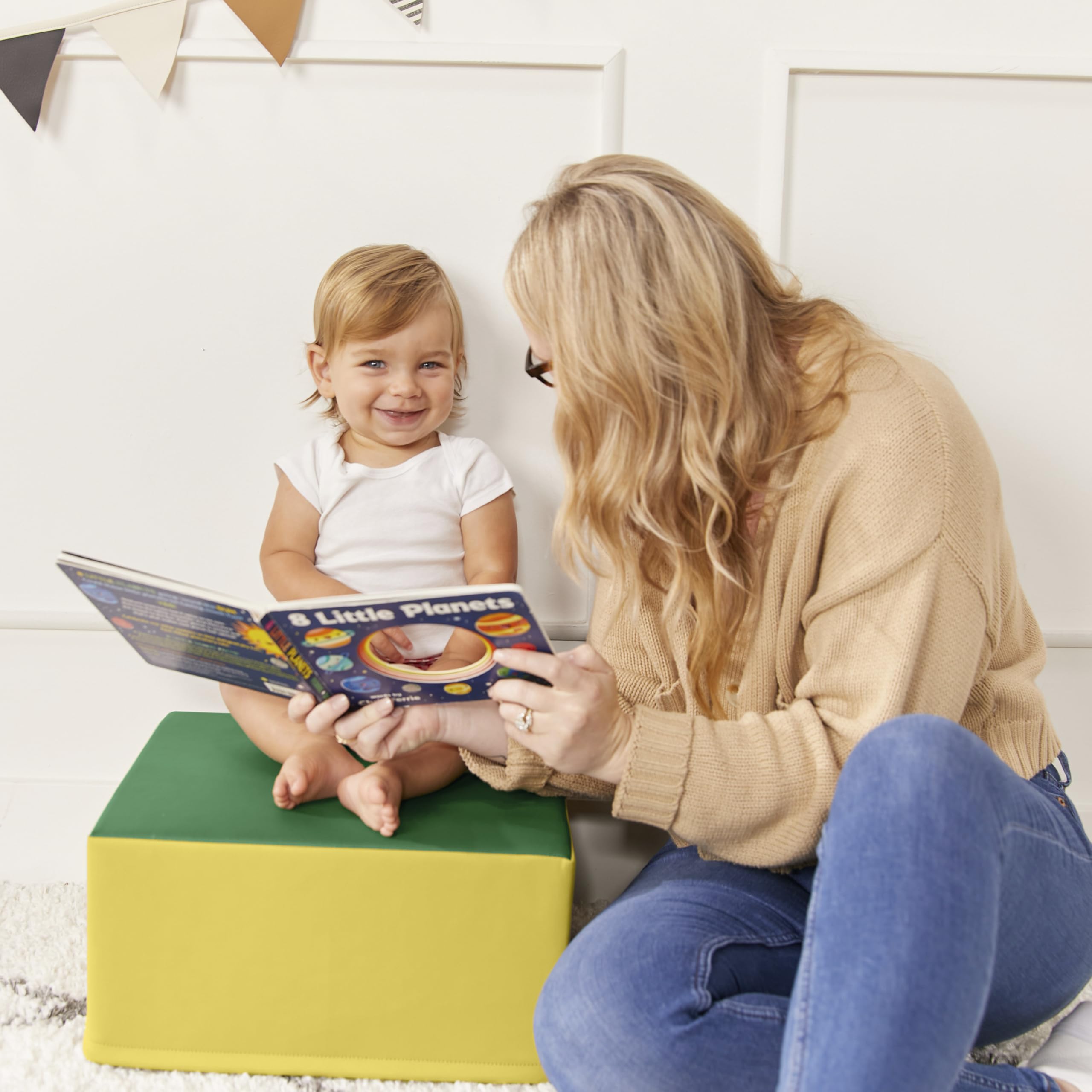 ECR4Kids SoftZone Junior Pedestal, Beginner Playset, Assorted