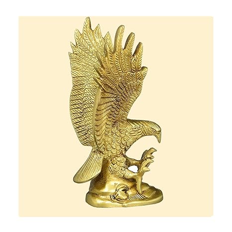 Amazoncom Handmade Brass Eagle Metal Art Sculpture Bird