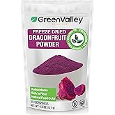 Dragon Fruit Powder for Baking and Freeze Dried Pink Pitaya Powder for Dragonfruit Syrup, Smoothies and Food Coloring (4 Ounce)
