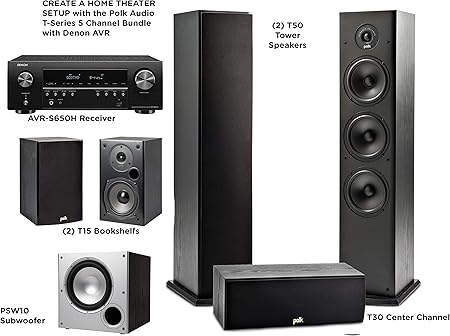 polk audio 5.1 home theatre speaker system