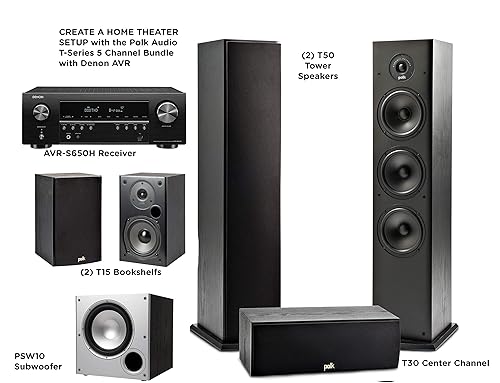 Polk Audio Channel Home Theater System with Powered Subwoofer