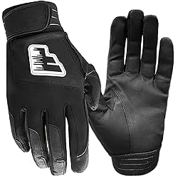BRAMASOLE Youth Batting Gloves Boys Baseball