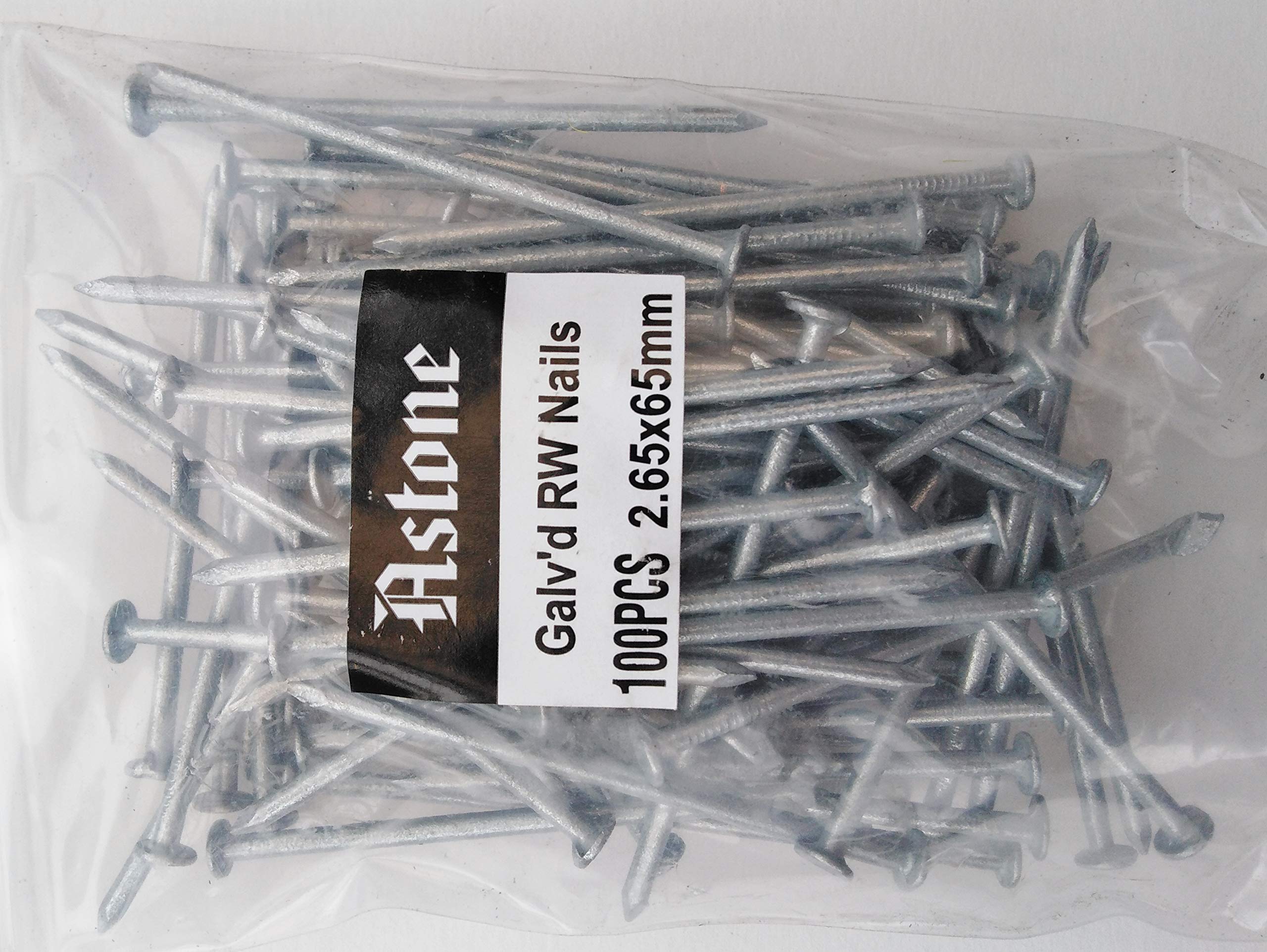 Astone galvanised Round Nails (100, 65mm) — image 1