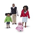 Melissa & Doug Victorian Doll Family - Black