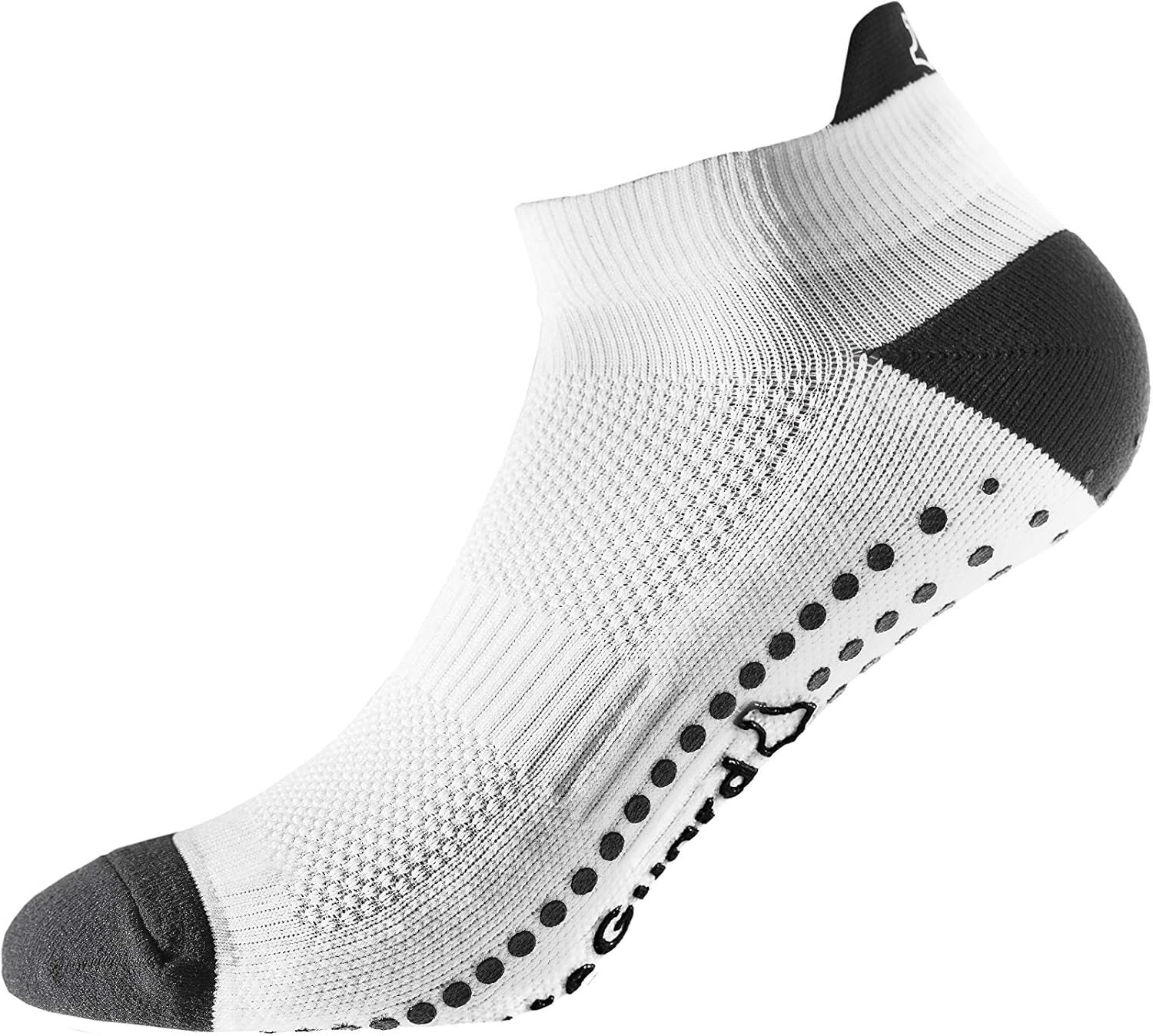 liiteGuard shortGrip Socks for men and women Sports socks (White, 44