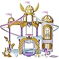 My Little Pony: A New Generation Movie Royal Racing Ziplines - 22-Inch Castle Playset Toy with 2 Moving Ziplines, Princess Pipp Petals Figure