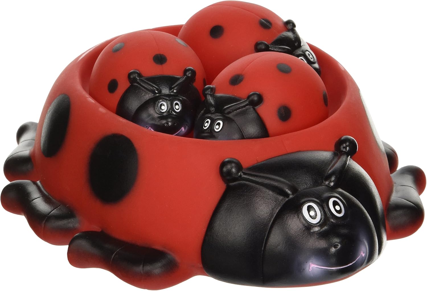 boon ladybug bath toy holder