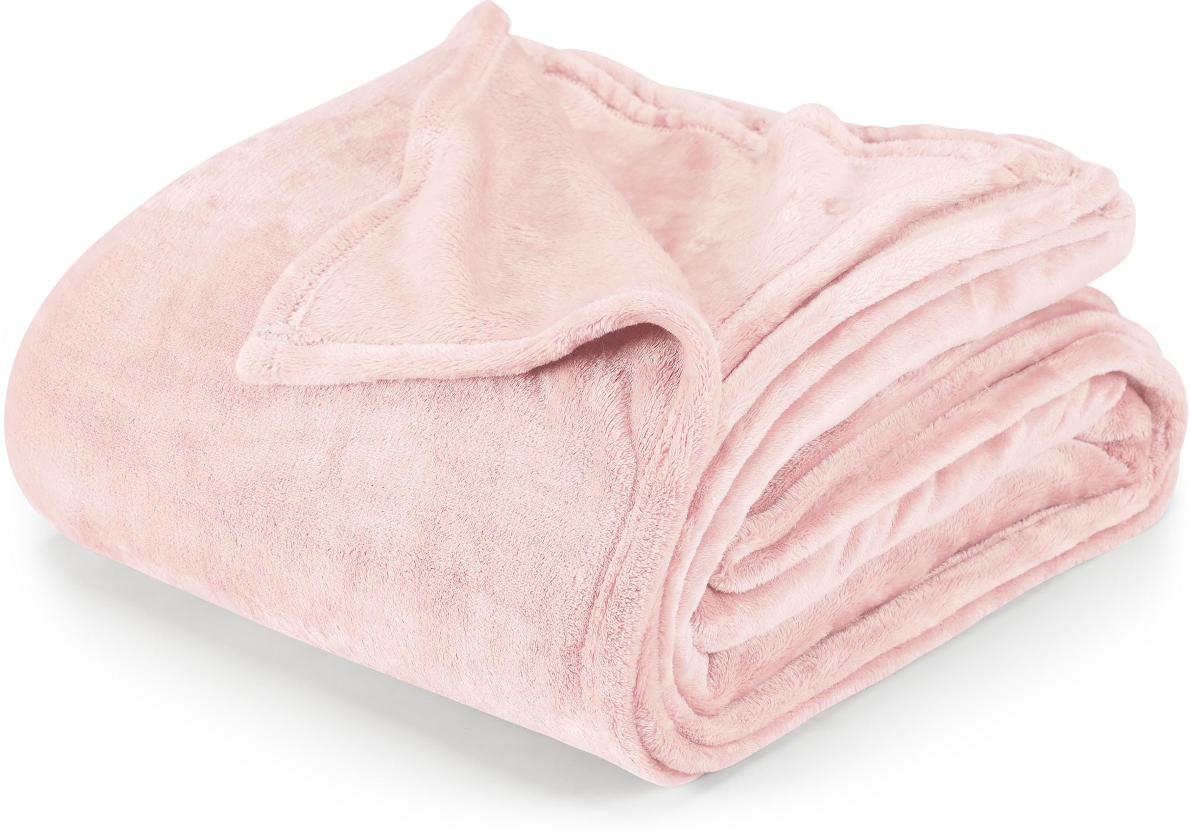 Utopia Bedding Pink Fleece Blanket Queen Size