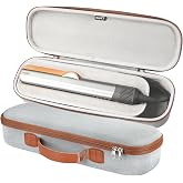 RAIACE Hard Storage Case Compatible with Dyson Airstrait Straightener, Travel Carrying Bag. (case only). - Gray