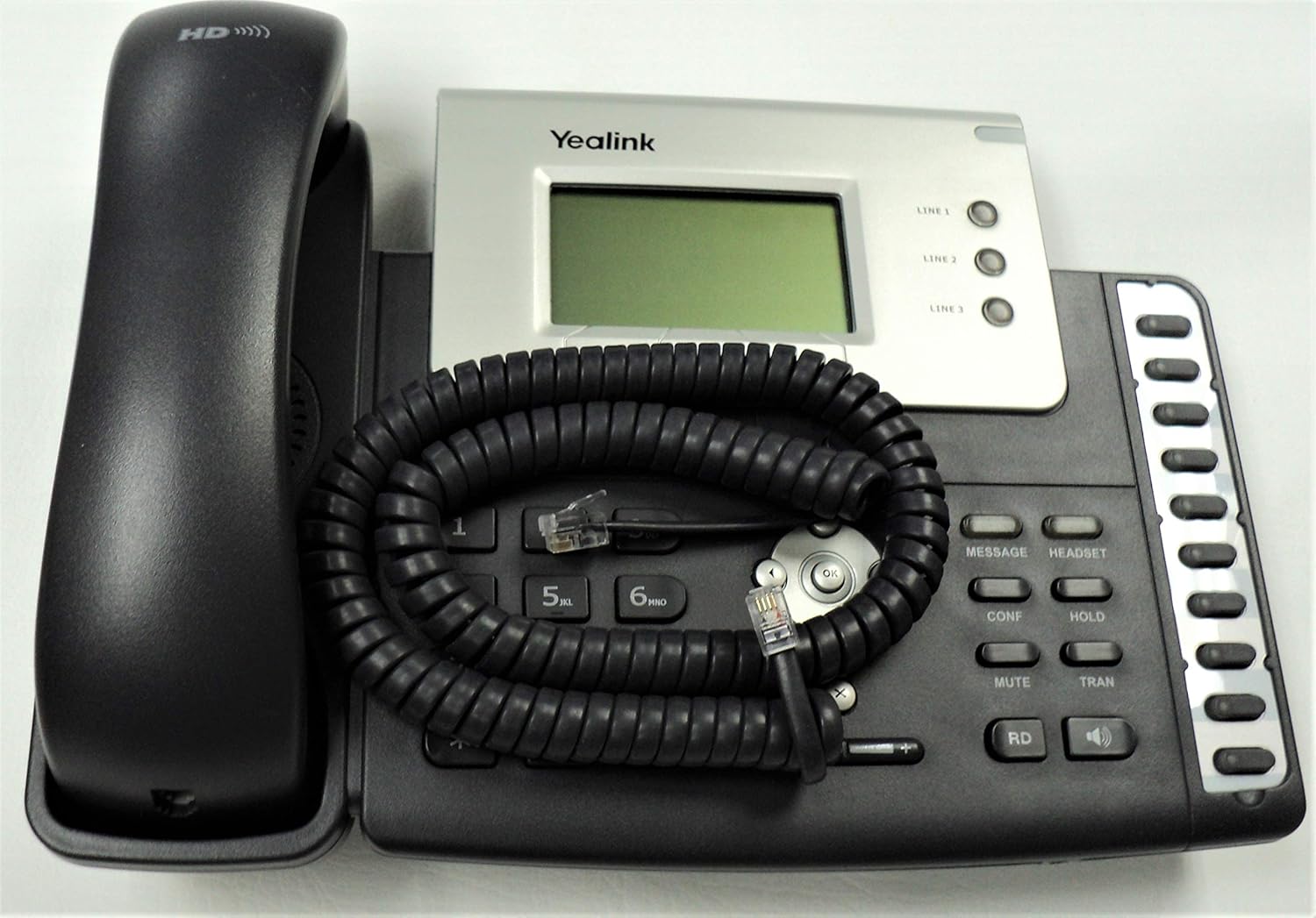 by 12 Ft Handset Phone Cords for Yealink SIP T18 T18P T19