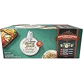 Purina Fancy Feast Wet Cat Food Variety Pack, Medleys White Meat Chicken in Sauce Collection - (Pack of 12) 3 oz. Cans