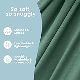 Sleepy Wrap Baby Carrier Sage Green Newborn to Toddler 7-35 lbs view 5