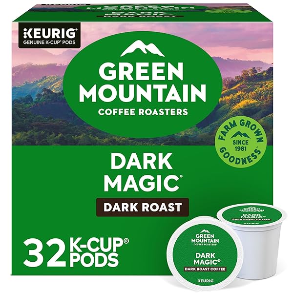 GREEN MOUNTAIN COFFEE ROASTER DARK MAGIC KEURIG SINGLE-SERVE...