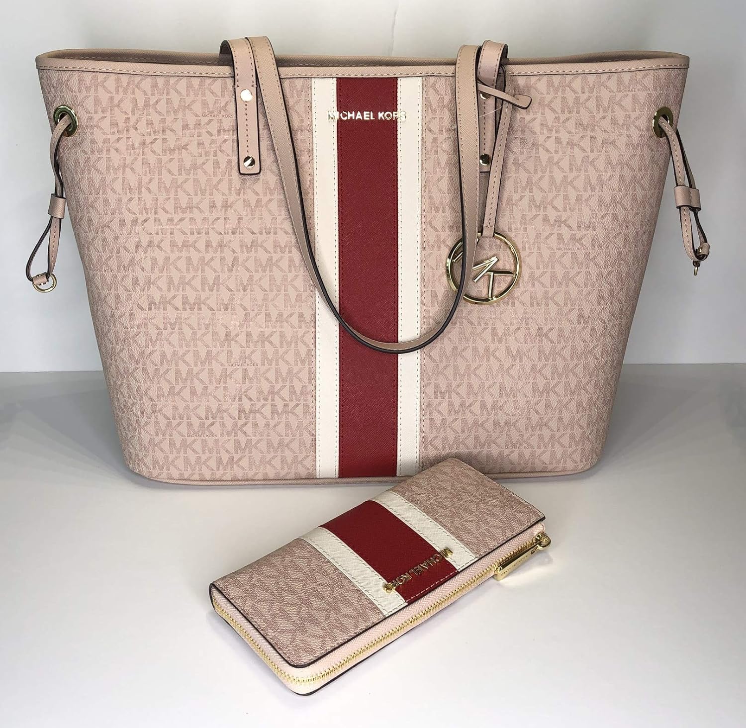 michael kors large drawstring tote