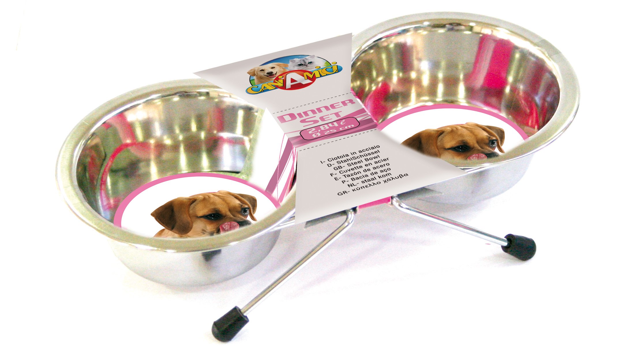 CROCI Steel Bowl, 0.24 Litre