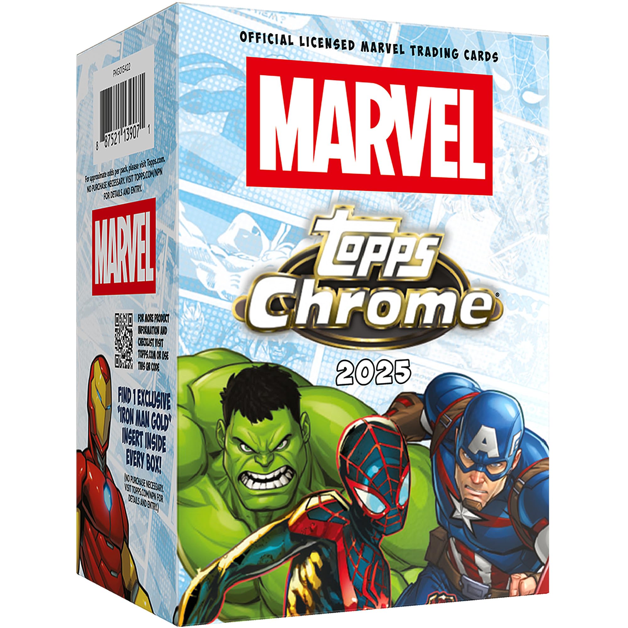 Photo 1 of 2025 Marvel Comics Chrome – Factory Sealed – Value Box