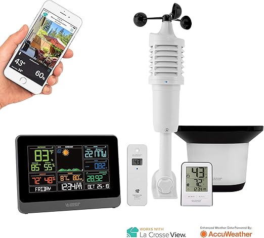 Amazon Com La Crosse Technology C83100 Int Wifi Professional
