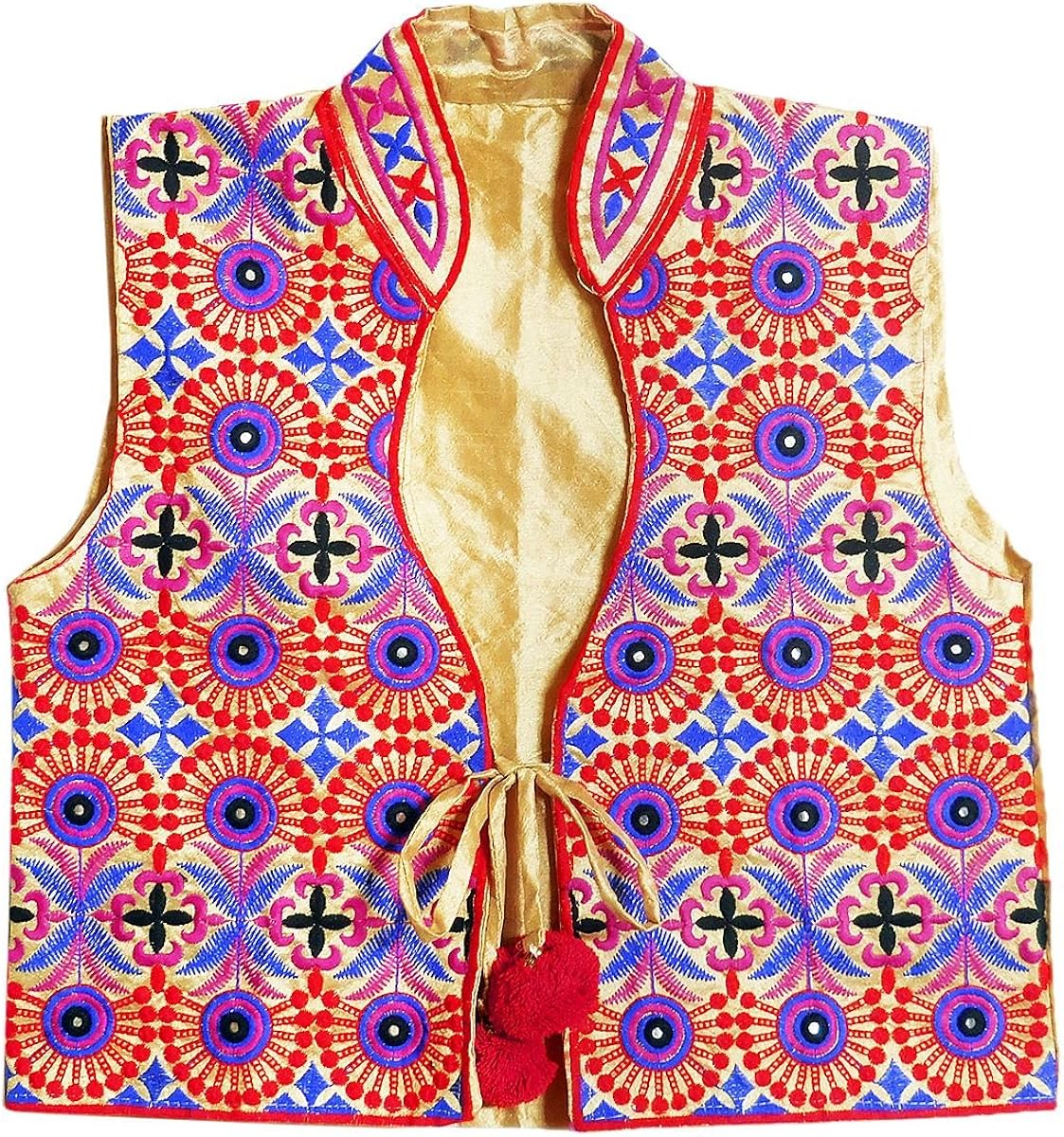 DollsofIndia Kutchi Embroidery on Koti 