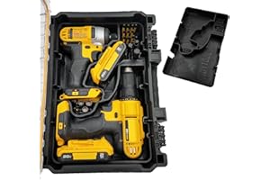TidyTool Liner and Organizer for Dewalt 20V Max Drill and Impact Combo Set