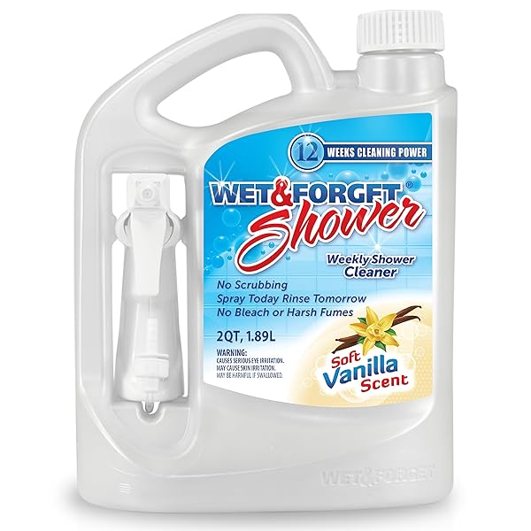 WET & FORGET SHOWER CLEANER WEEKLY APPLICATION REQUIRES...