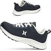 Hurley Kids Lightweight Lace up Sneakers – Boys & Girls Running & Play Shoes with Breathable Mesh, Cushioned Insole & Durable Traction – Everyday Athletic Shoe for School, Sports & Casual Wear, Excel
