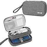 BUBM Double Compartment Storage Case Compatible with 3DS/3DS XL/New 2DS XL, Protective Carrying Bag, Portable Travel Organize