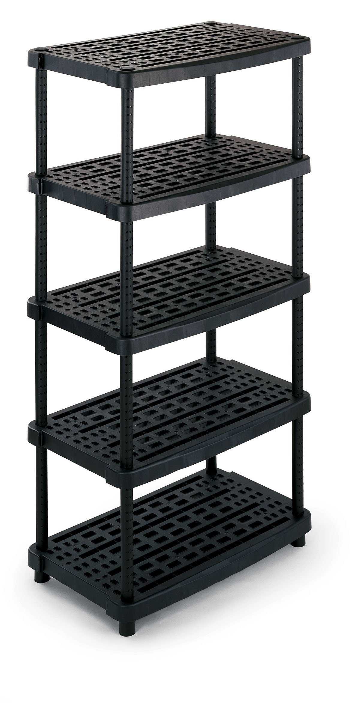 Terry, Scaffalone 2436-5, Modular Shelving with 5 Shelves - 93x59x188.5 cm