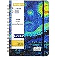 2025 Planner – Weekly ＆ Monthly Planner 2025, Jan. 2025 - Dec. 2025, 6.4" x 8.5", 2025 Calendar Planner with Tabs, Hardcover, Strong Binding, Thick Paper, Back Pocket, Elastic Closure, Inner Pocket