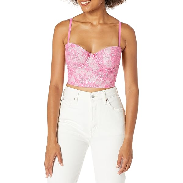 GUESS Women's Sleeveless Emily Top, Vintage Blush Multi