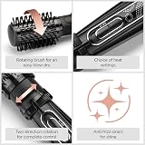 BaByliss Big Hair Rotating Hair Dryer Brush 50mm 2885U Black view 3