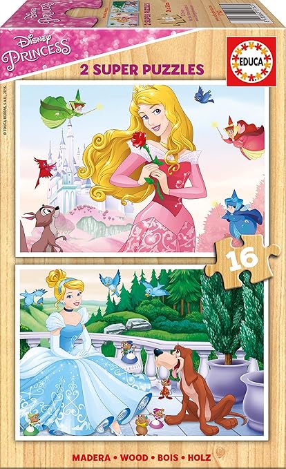 disney princess wooden puzzle