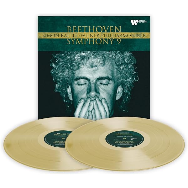 Beethoven: Symphony No. 9 Choral - Red & Gold Colored Vinyl