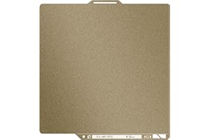 WEFUIT Upgraded Thickened 0.77mm PEI Sheet for Bambu Lab P2S X1 X1C X1E P1P P1S A1 PEI Build Plate with Identification Code,Double Sided Textured PEI Flexible Spring Steel Sheet, 257x257mm Bambu Build Plate