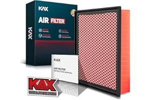 KAX Engine Air Filter CA11895 Compatible with 2016-2023 Toyota Tacoma V6 3.5L, 2013-2021 Toyota Tundra (Only After 9/13), 2014-2021 Toyota Sequoia V8 5.7L, Replace OE 17801-0P100 17801-0S020