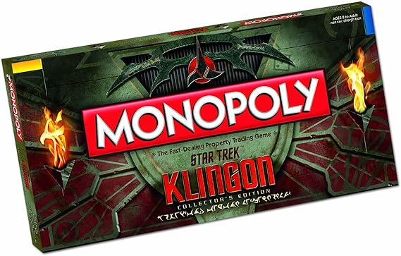 Monopoly Klingon Collectors Edition: Amazon.es: Juguetes y juegos