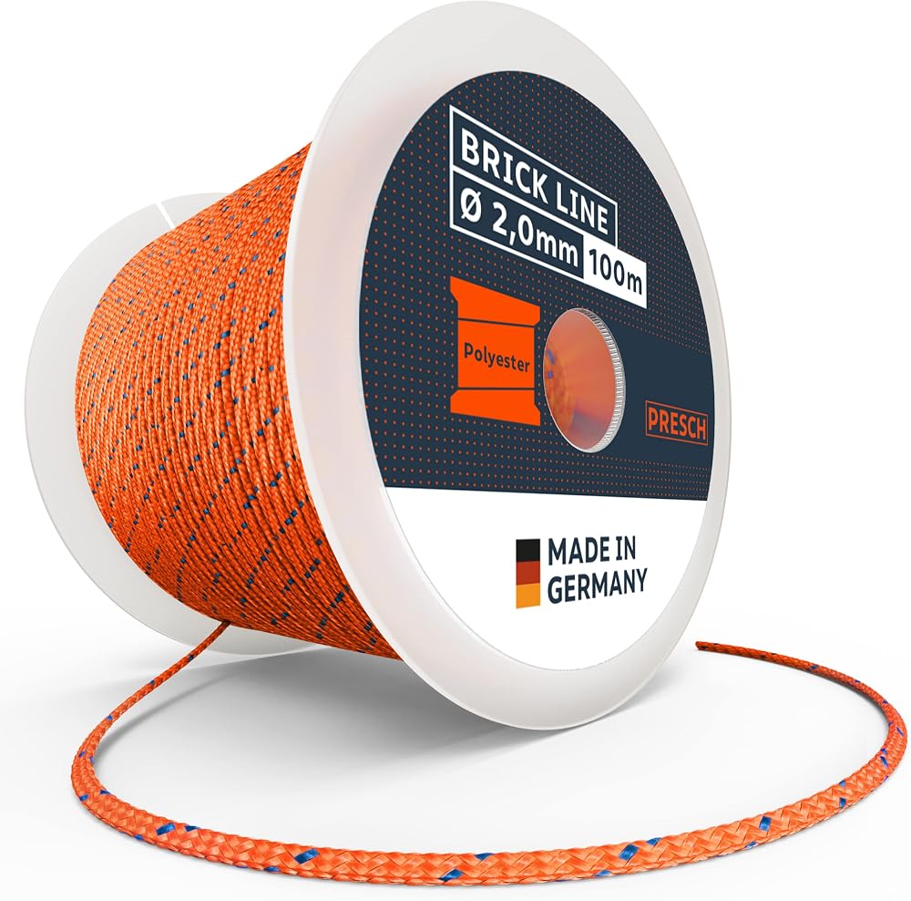 PRESCH Presch String Line 100m Ø2.0mm Polyester Brick Builders Cord