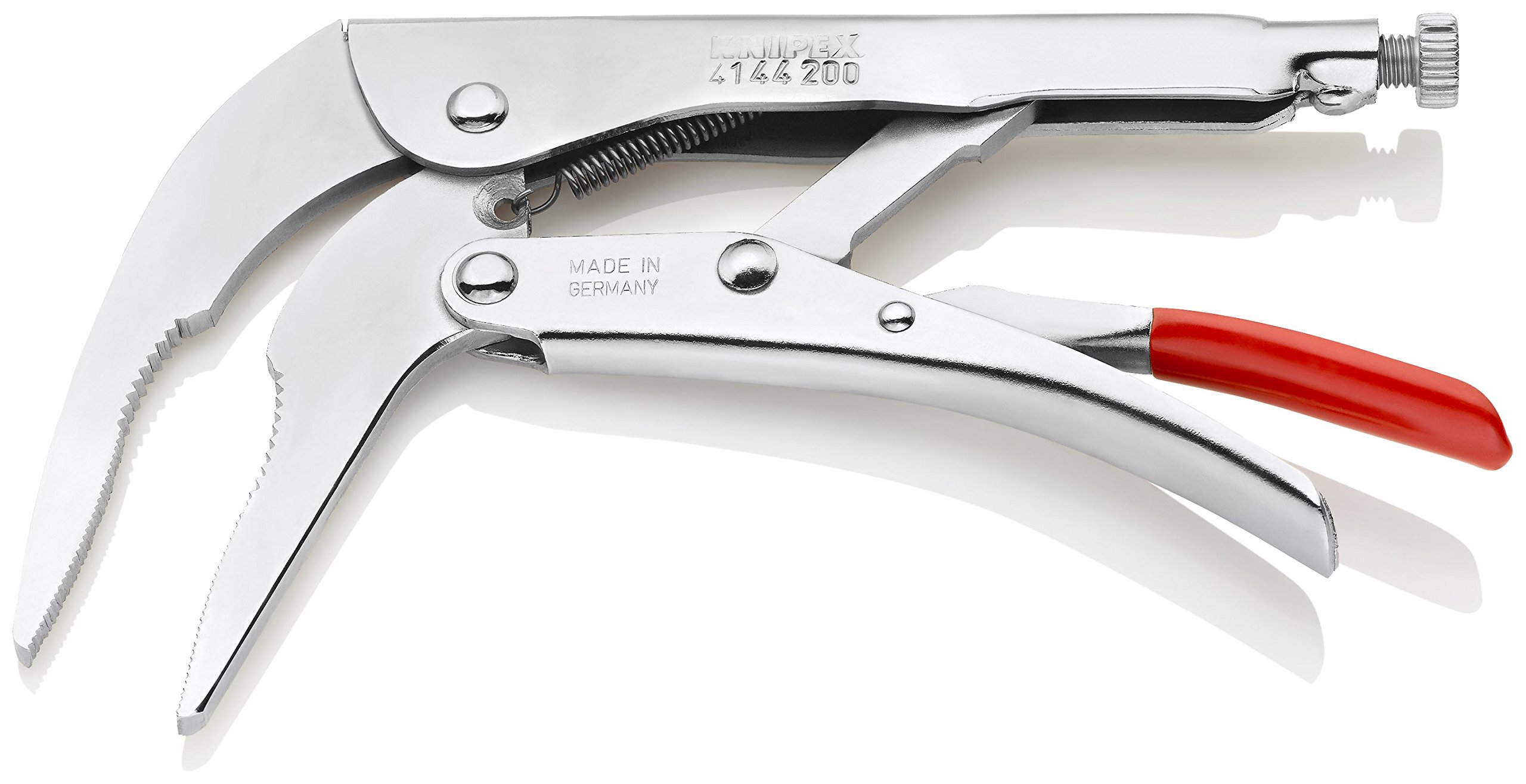 Knipex Tools 41 44 200 8" Angled Long Nose Locking Grip Pliers, eBay