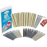 anding Twigs Asst. w/Color Coded Grits -Abrasive Micro Sanders 121 Pieces