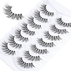 Wispy Lashes Natural Look False Eyelashes Mink