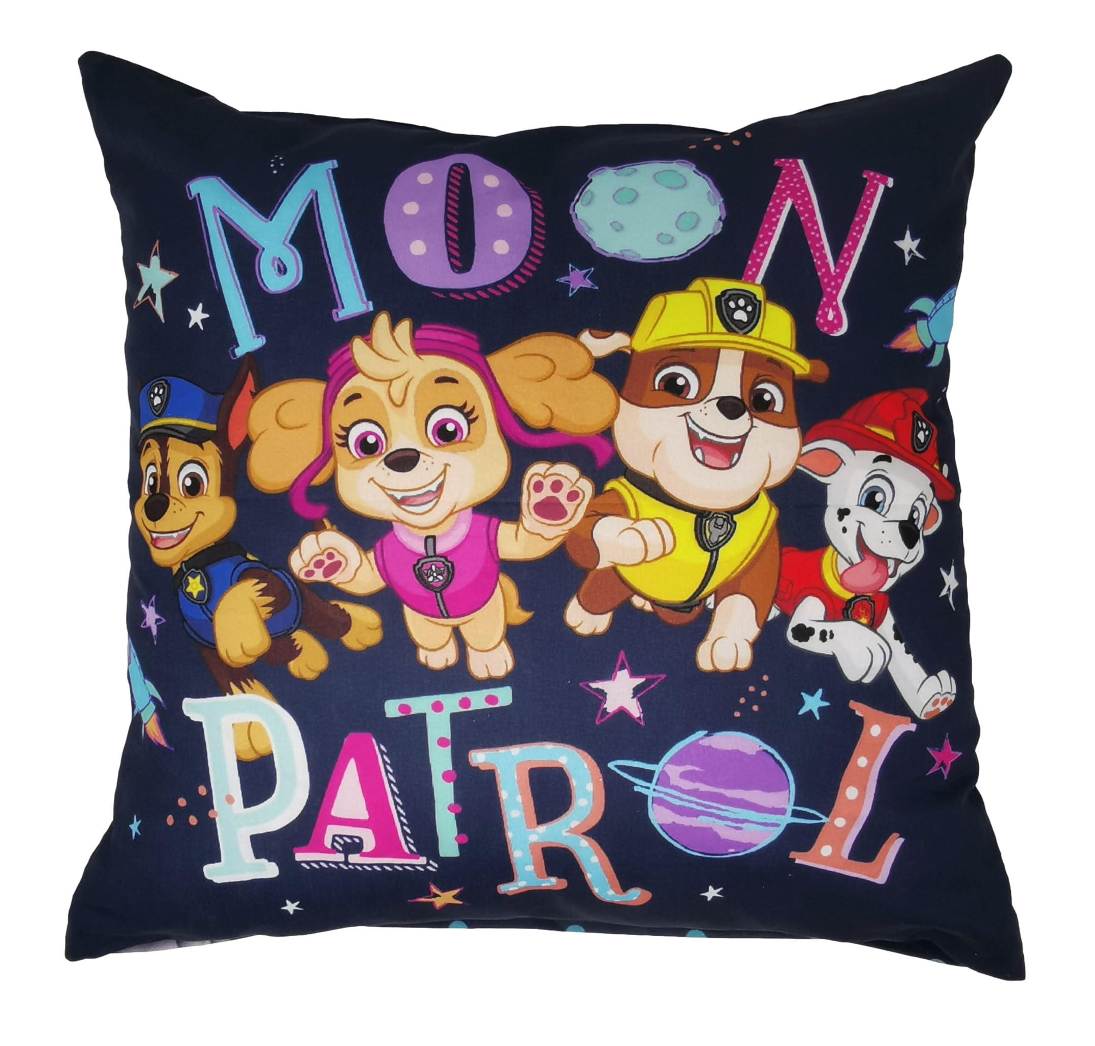Theonoi Decorative Cushion Cover for Children, 40 x 40 cm, No Filler, No Cushion, Cotton (Paw Patrol)
