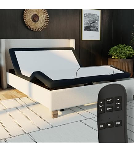 Amazon.com: Reverie R650 Split King (2 TXLs) Tilt Adjustable Bed