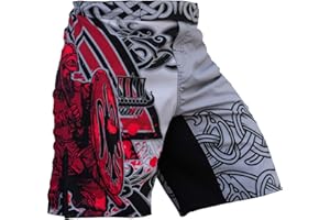 Hardcore Training Fight Shorts Men's Boxing MMA Combat BJJ Grappling Fitness Muay Thai Kickboxing No Gi