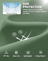 G Gradual Men's UPF 50+ Sun Protection Hoodie