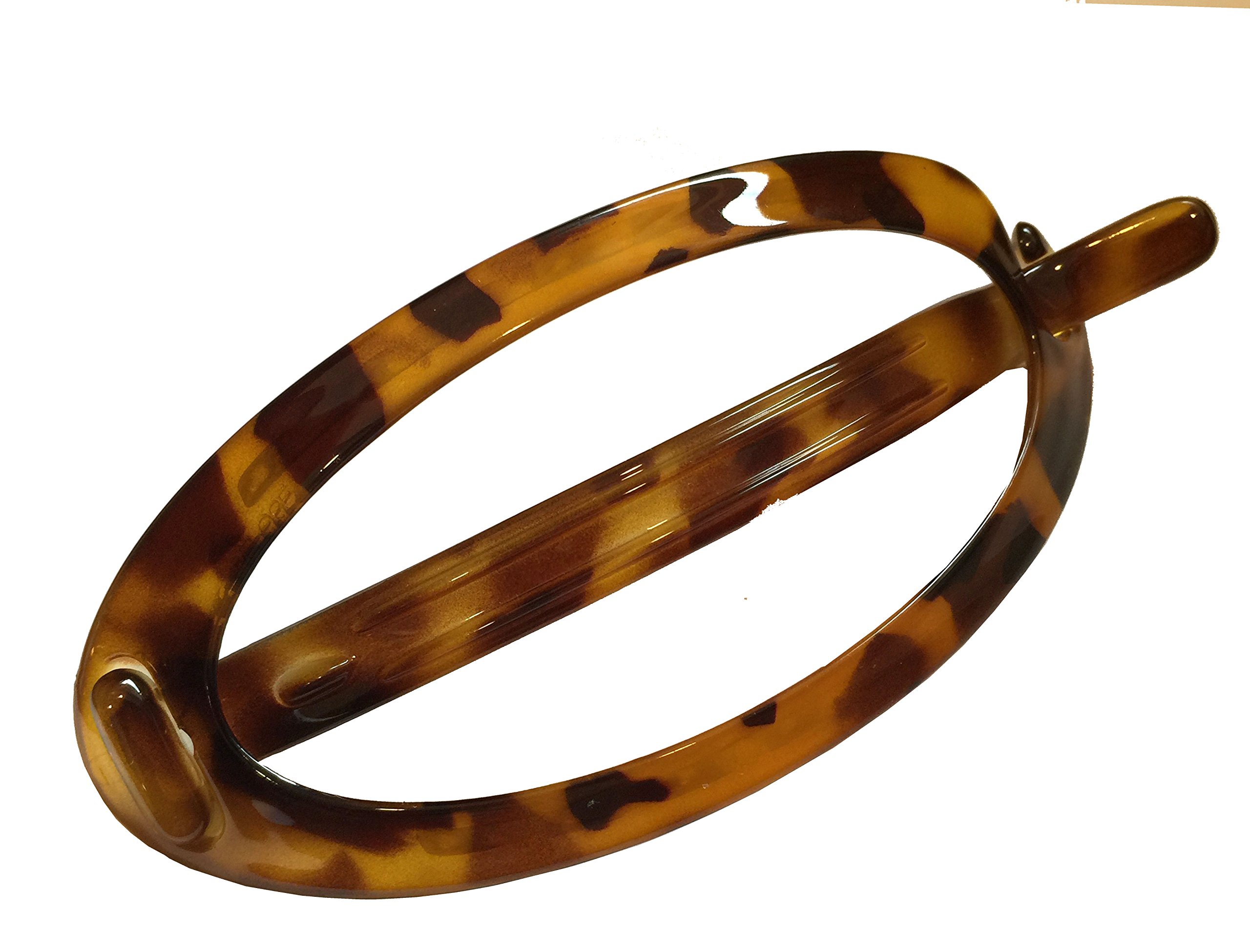 Caravan Non Metal Chain Slide Barrettes Made Of Celluloid