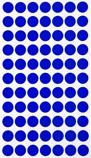 Amazon きれいにはがせる シール 丸 カラーラベル 丸型ステッカー 15 1 5 青 アソート ステッカー かわいい カレンダー 剥がせるシール まとめ買い 385片 Royal Green シール ステッカー 文房具 オフィス用品