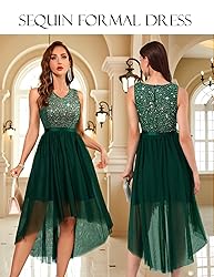 BeryLove Homecoming Dresses for Teens Sequin