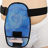 Ostomy Bag Cover Belt Adjustable Colostomy Bag Covers Shower Protector Stoma Urostomy Ileostomy Pouch Supplies Leak-proof Odour Masking Noise Reduction for Patients Women Men Mesh Blue
