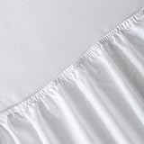 Good Nite King Size Fitted Sheet 25CM Deep Pocket Soft White Bedding view 4