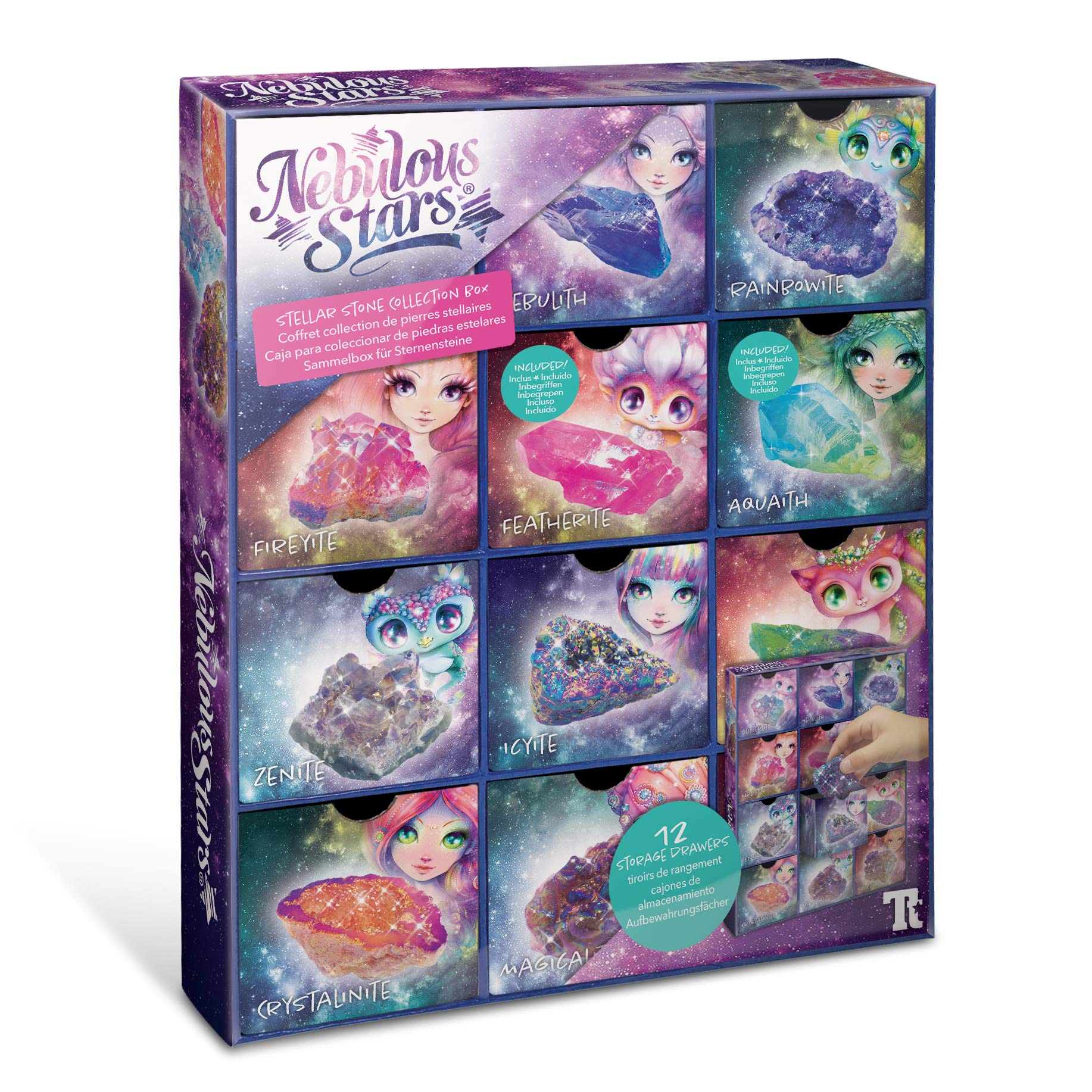 Nebulous Star Stellar Stone Collection Box