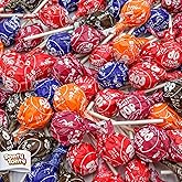 POPS Lollipops 2 lb &ndash; Bulk Bag, 5 Assorted Flavors, Gluten Free, Chewy Center &amp; Hard Candy Coating, Individually Wrapped Suckers (48 Pieces)